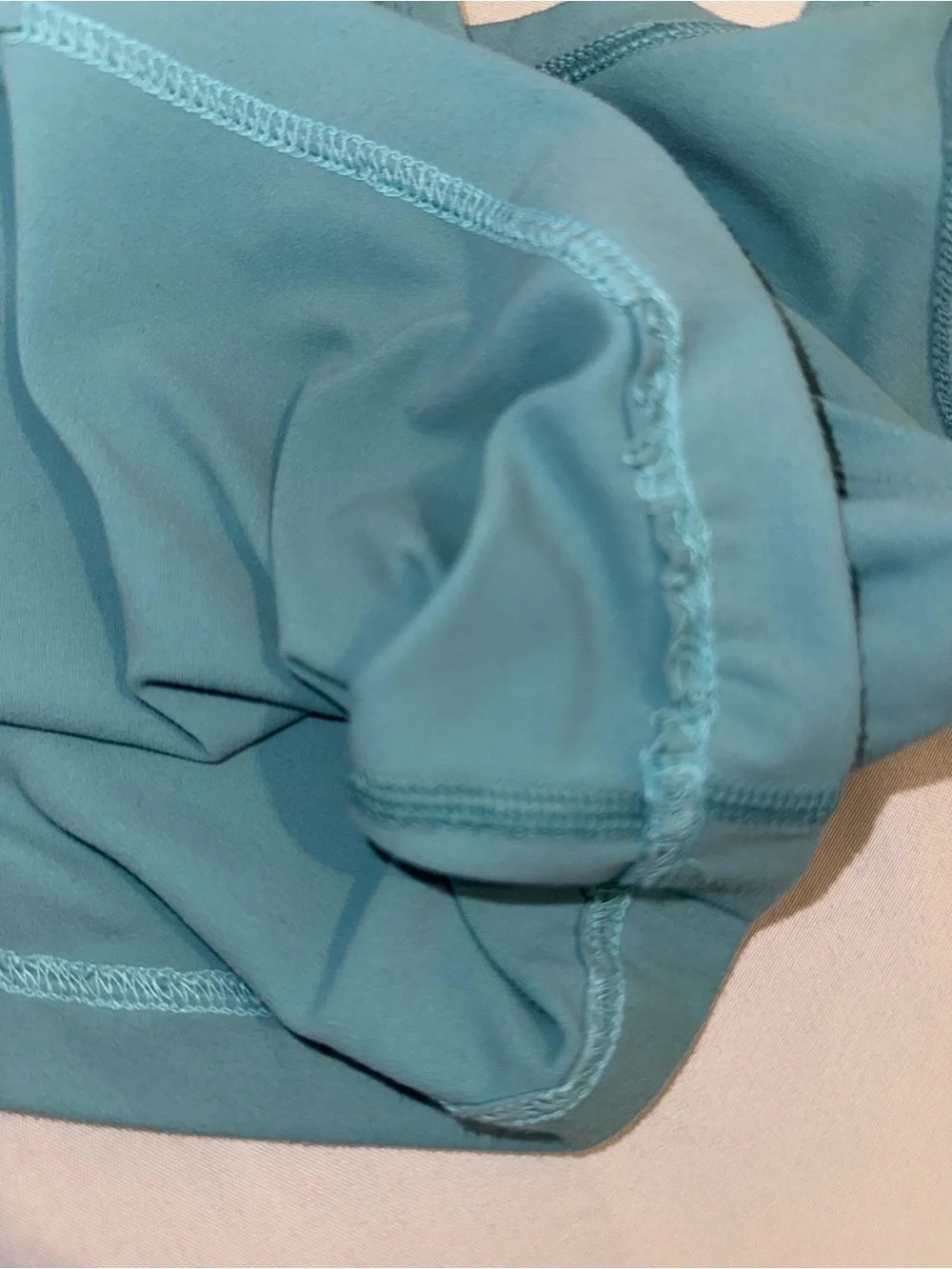 Lululemon Women's Teal Racerback Crop Tank Top Casual Activewear Size 6/Small